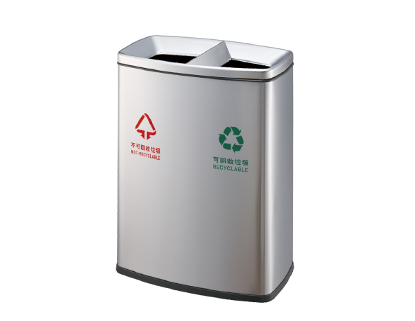 室內(nèi)分類垃圾桶商場果皮箱218E